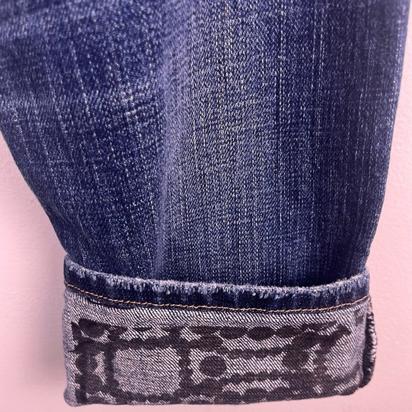 Current/Elliott x Marni Pearl Print Boyfriend Jeans size 0/24 - Picture 4 of 6